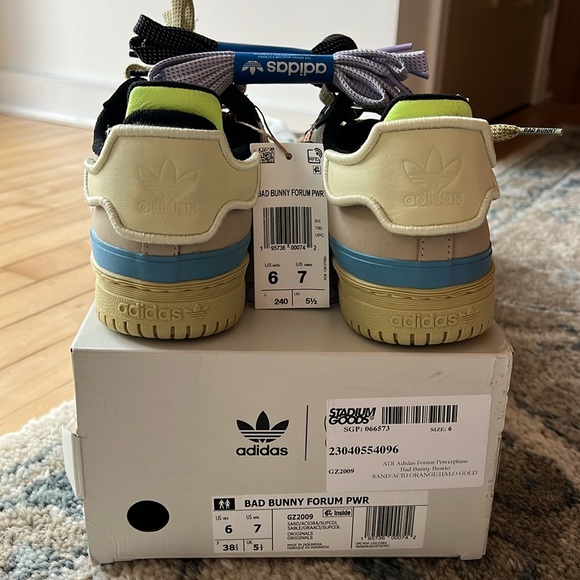 adidas Forum Bad Bunny x Powerphase Catch and Throw 2022 W 7 / M 6 - Picture 5 of 5